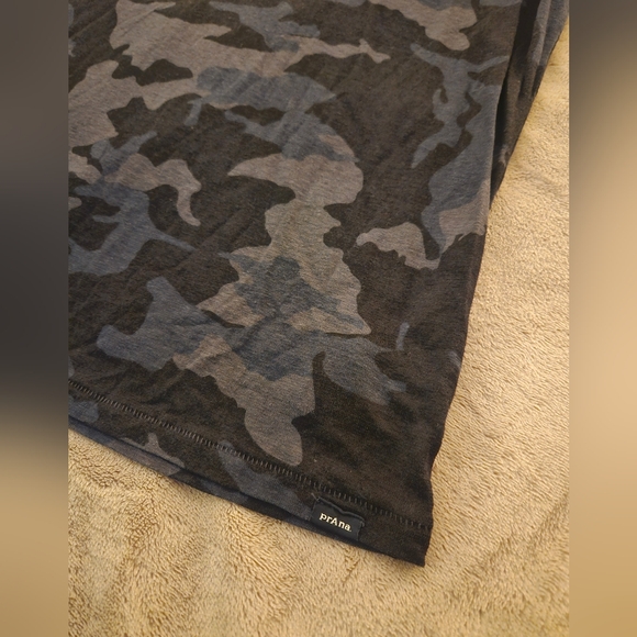 PRANA Cozy Up Hemp Blend Camo T-Shirt - Picture 4 of 6